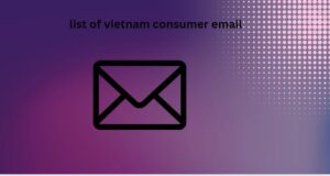 list of vietnam consumer email